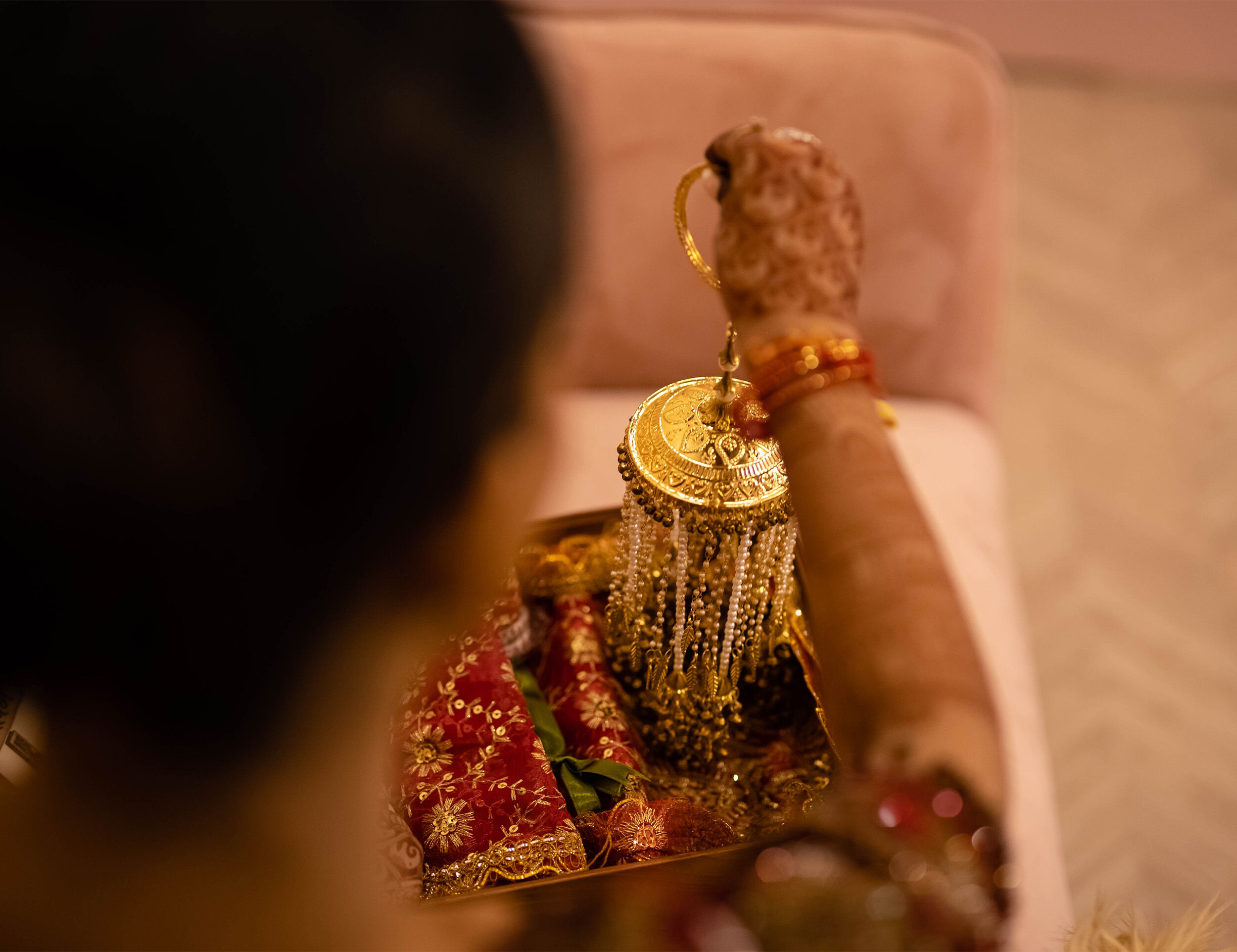 A beautidull saree for bride